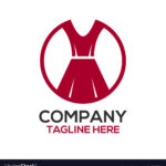 Fashion and dress design logo
